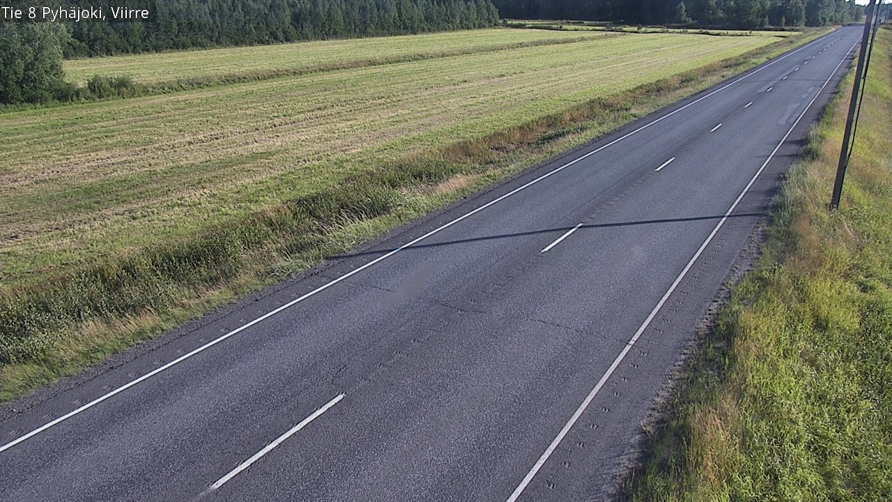 Kelikamerat Kuva Tie 8 Pyhäjoki, Viirre, Pyhäjoki, Pohjois-Pohjanmaa