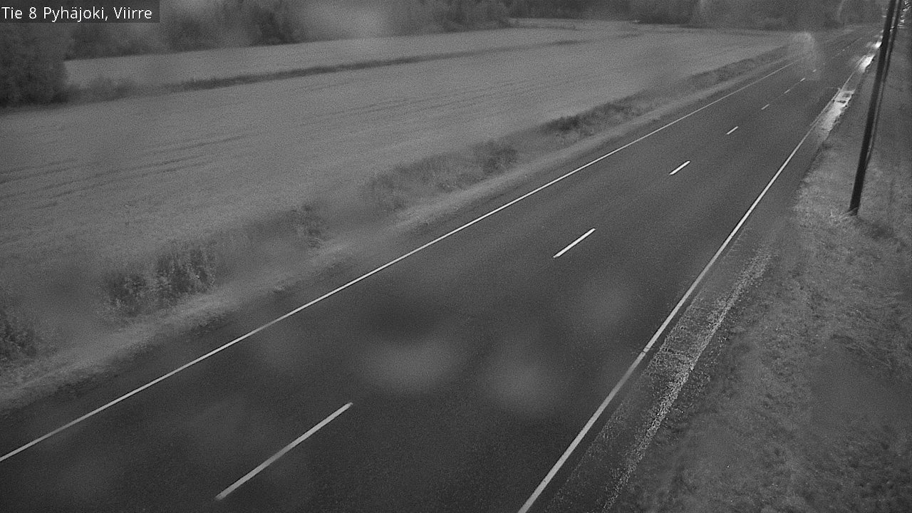 Kelikamerat Kuva Tie 8 Pyhäjoki, Viirre, Pyhäjoki, Pohjois-Pohjanmaa