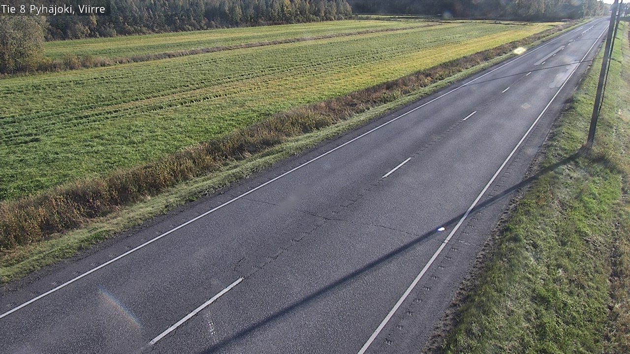 Kelikamerat Kuva Tie 8 Pyhäjoki, Viirre, Pyhäjoki, Pohjois-Pohjanmaa