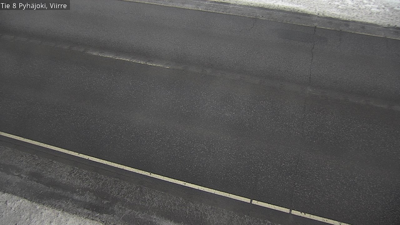 Weather Camera Image Road 8 Pyhäjoki, Viirre, Pyhäjoki, Pohjois-Pohjanmaa