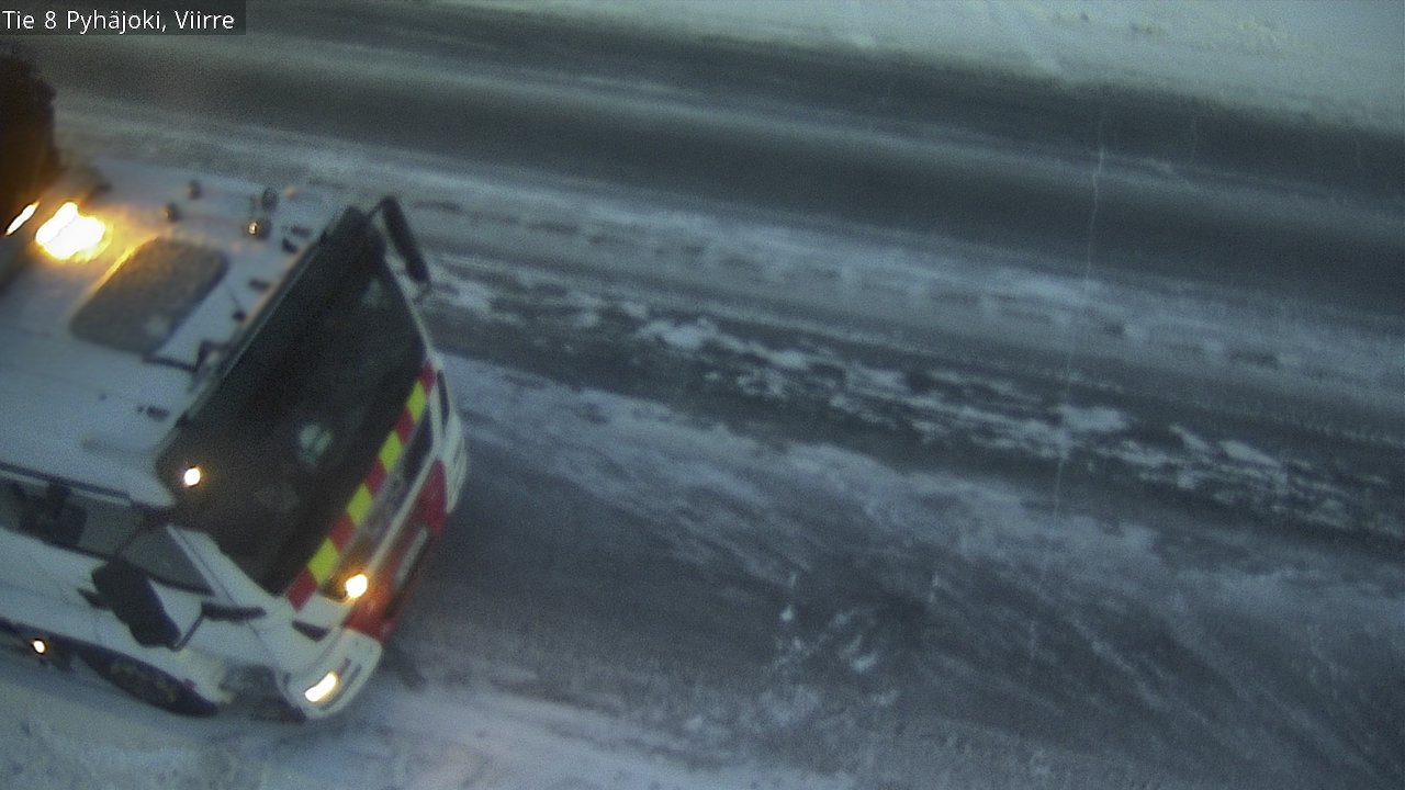 Kelikamerat Kuva Tie 8 Pyhäjoki, Viirre, Pyhäjoki, Pohjois-Pohjanmaa