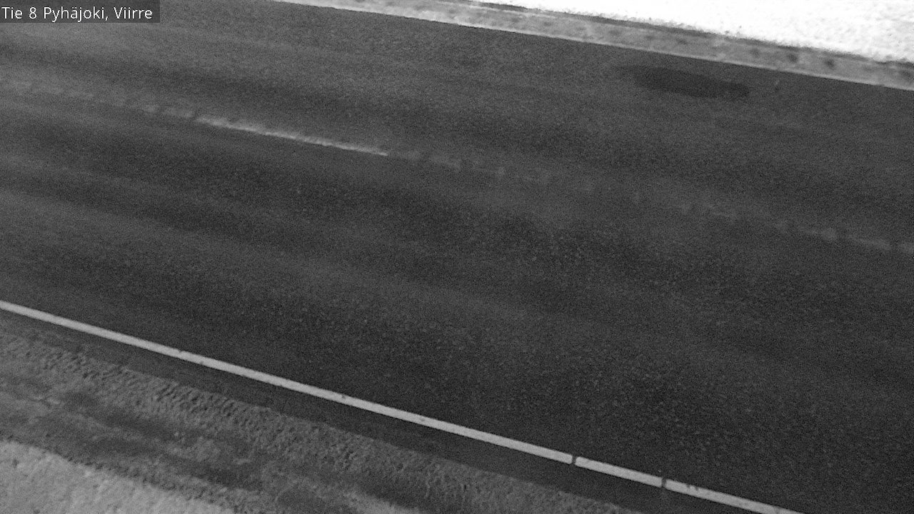 Weather Camera Image Road 8 Pyhäjoki, Viirre, Pyhäjoki, Pohjois-Pohjanmaa