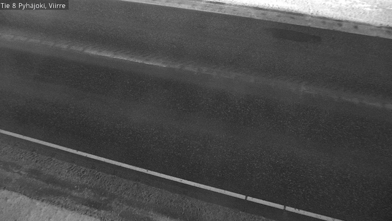 Weather Camera Image Road 8 Pyhäjoki, Viirre, Pyhäjoki, Pohjois-Pohjanmaa