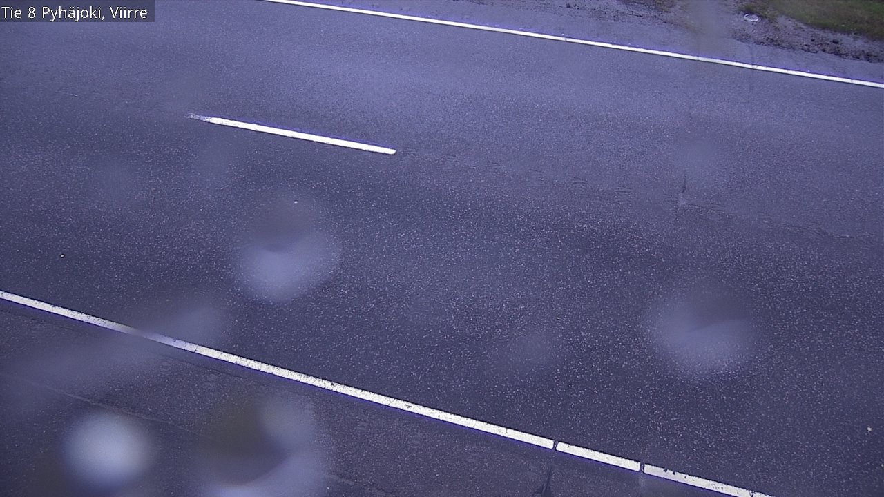Weather Camera Image Road 8 Pyhäjoki, Viirre, Pyhäjoki, Pohjois-Pohjanmaa