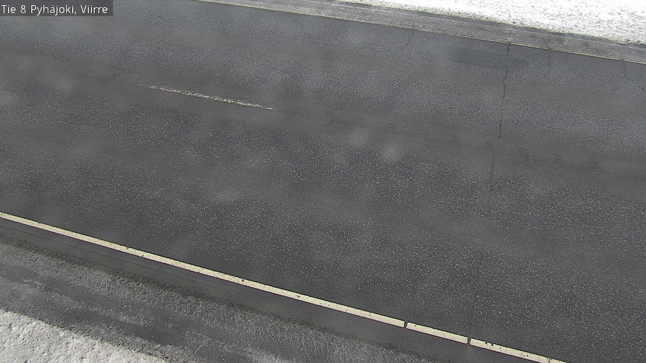 Weather Camera Image Road 8 Pyhäjoki, Viirre, Pyhäjoki, Pohjois-Pohjanmaa