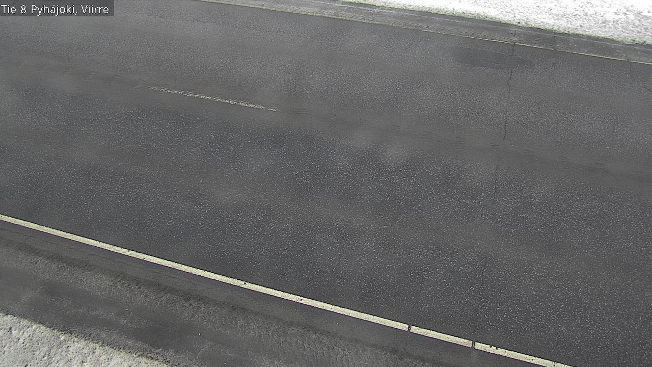 Weather Camera Image Väg 8 Pyhäjoki, Viirre, Pyhäjoki, Pohjois-Pohjanmaa