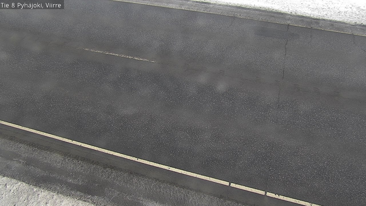 Weather Camera Image Road 8 Pyhäjoki, Viirre, Pyhäjoki, Pohjois-Pohjanmaa
