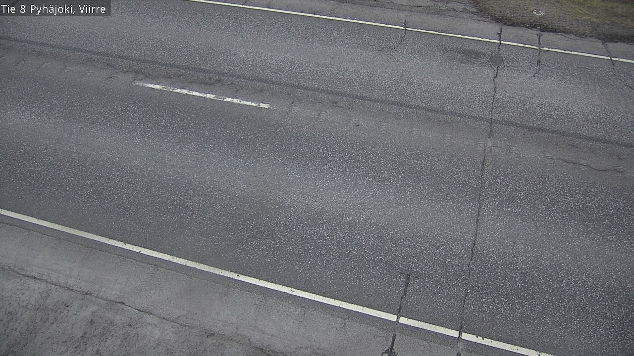 Weather Camera Image Väg 8 Pyhäjoki, Viirre, Pyhäjoki, Pohjois-Pohjanmaa