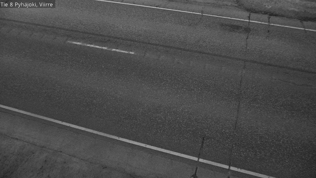 Weather Camera Image Väg 8 Pyhäjoki, Viirre, Pyhäjoki, Pohjois-Pohjanmaa