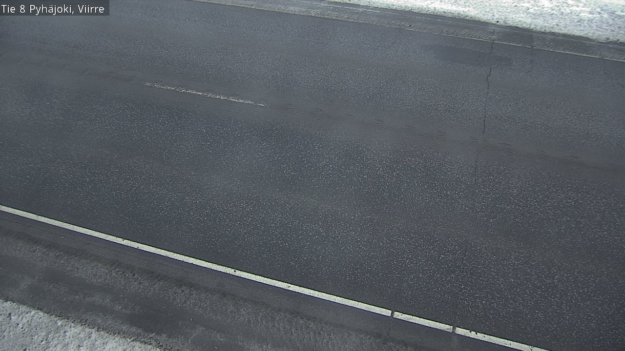 Weather Camera Image Väg 8 Pyhäjoki, Viirre, Pyhäjoki, Pohjois-Pohjanmaa