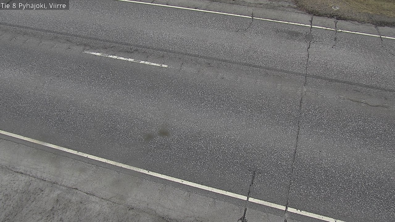 Weather Camera Image Väg 8 Pyhäjoki, Viirre, Pyhäjoki, Pohjois-Pohjanmaa