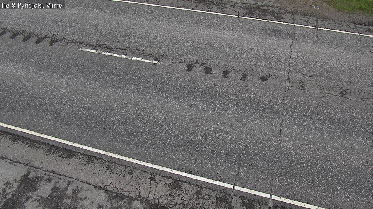 Weather Camera Image Väg 8 Pyhäjoki, Viirre, Pyhäjoki, Pohjois-Pohjanmaa