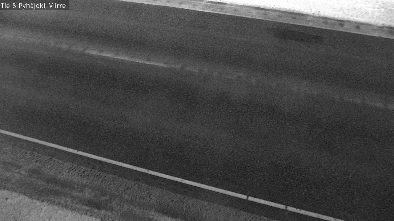 Weather Camera Image Road 8 Pyhäjoki, Viirre, Pyhäjoki, Pohjois-Pohjanmaa