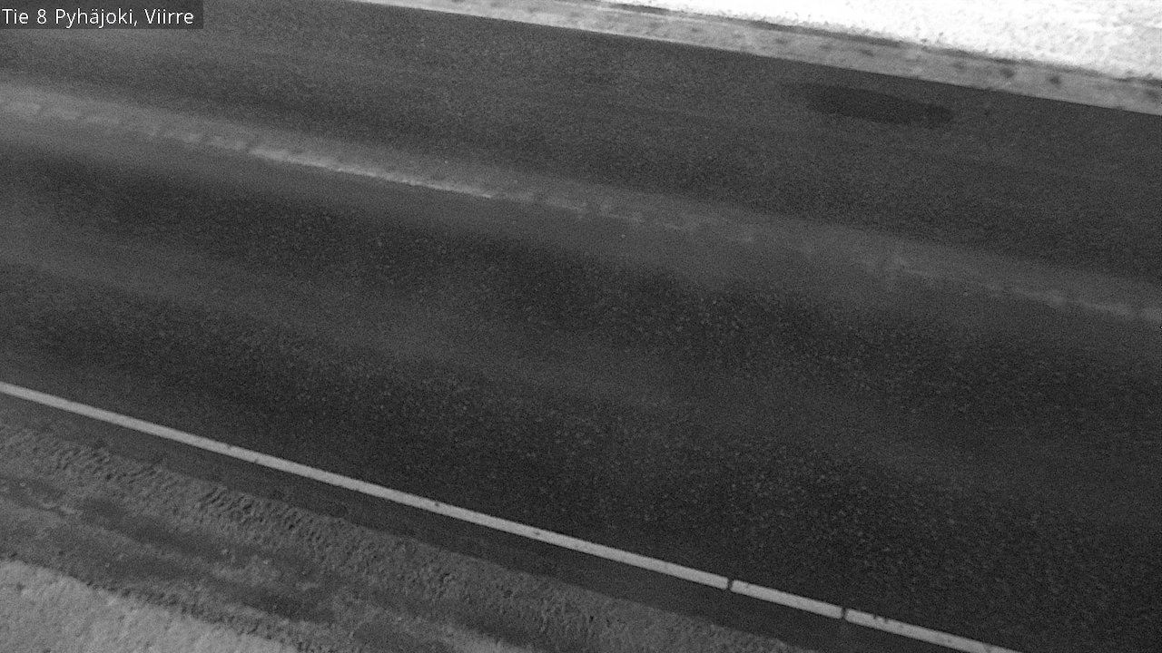 Weather Camera Image Road 8 Pyhäjoki, Viirre, Pyhäjoki, Pohjois-Pohjanmaa