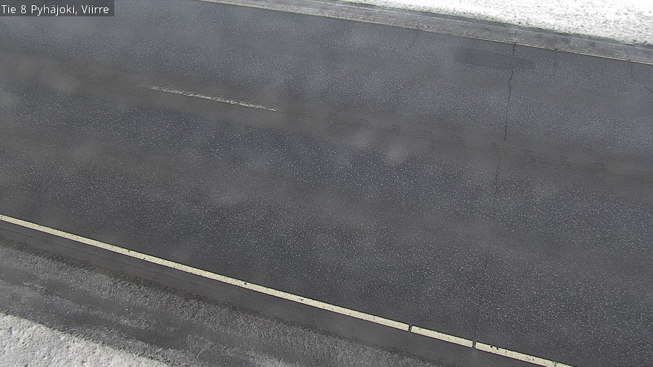 Weather Camera Image Road 8 Pyhäjoki, Viirre, Pyhäjoki, Pohjois-Pohjanmaa