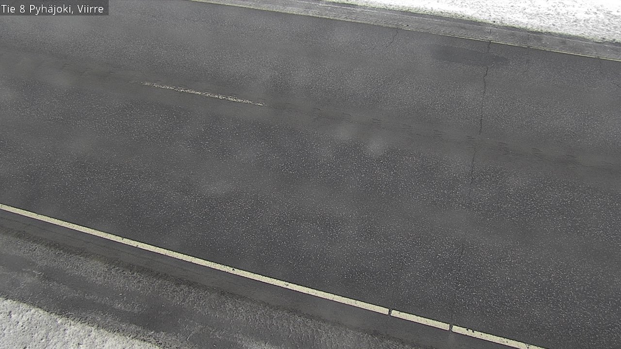 Weather Camera Image Road 8 Pyhäjoki, Viirre, Pyhäjoki, Pohjois-Pohjanmaa