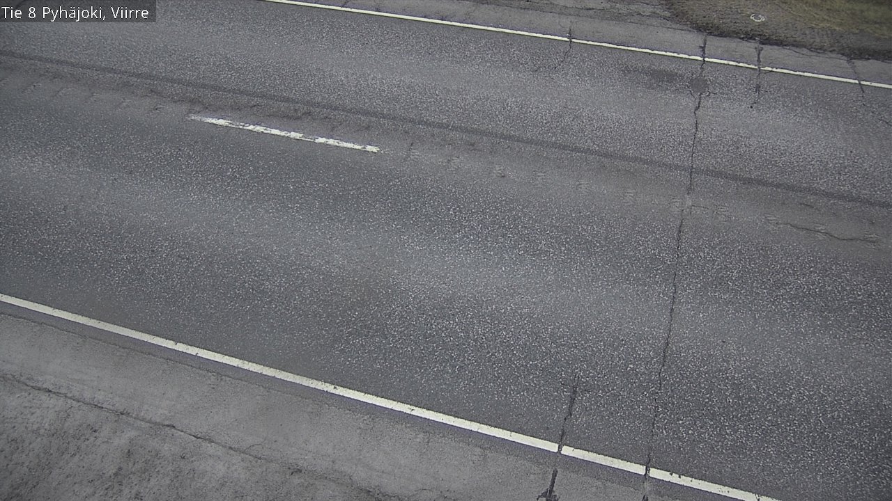 Weather Camera Image Väg 8 Pyhäjoki, Viirre, Pyhäjoki, Pohjois-Pohjanmaa
