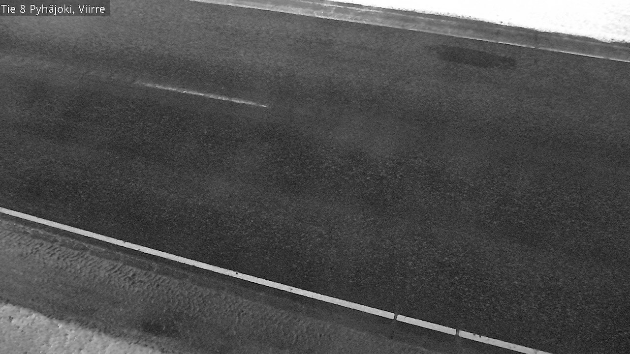 Weather Camera Image Road 8 Pyhäjoki, Viirre, Pyhäjoki, Pohjois-Pohjanmaa