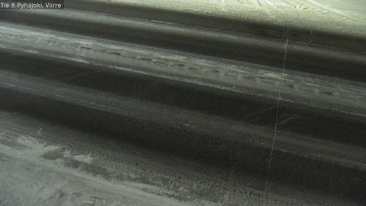 Weather Camera Image Väg 8 Pyhäjoki, Viirre, Pyhäjoki, Pohjois-Pohjanmaa