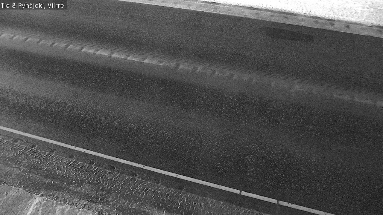 Weather Camera Image Road 8 Pyhäjoki, Viirre, Pyhäjoki, Pohjois-Pohjanmaa