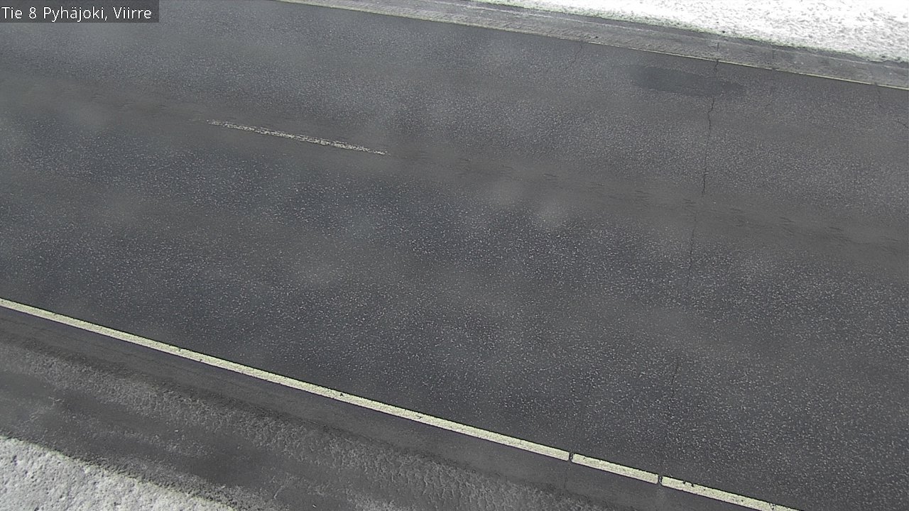 Weather Camera Image Väg 8 Pyhäjoki, Viirre, Pyhäjoki, Pohjois-Pohjanmaa
