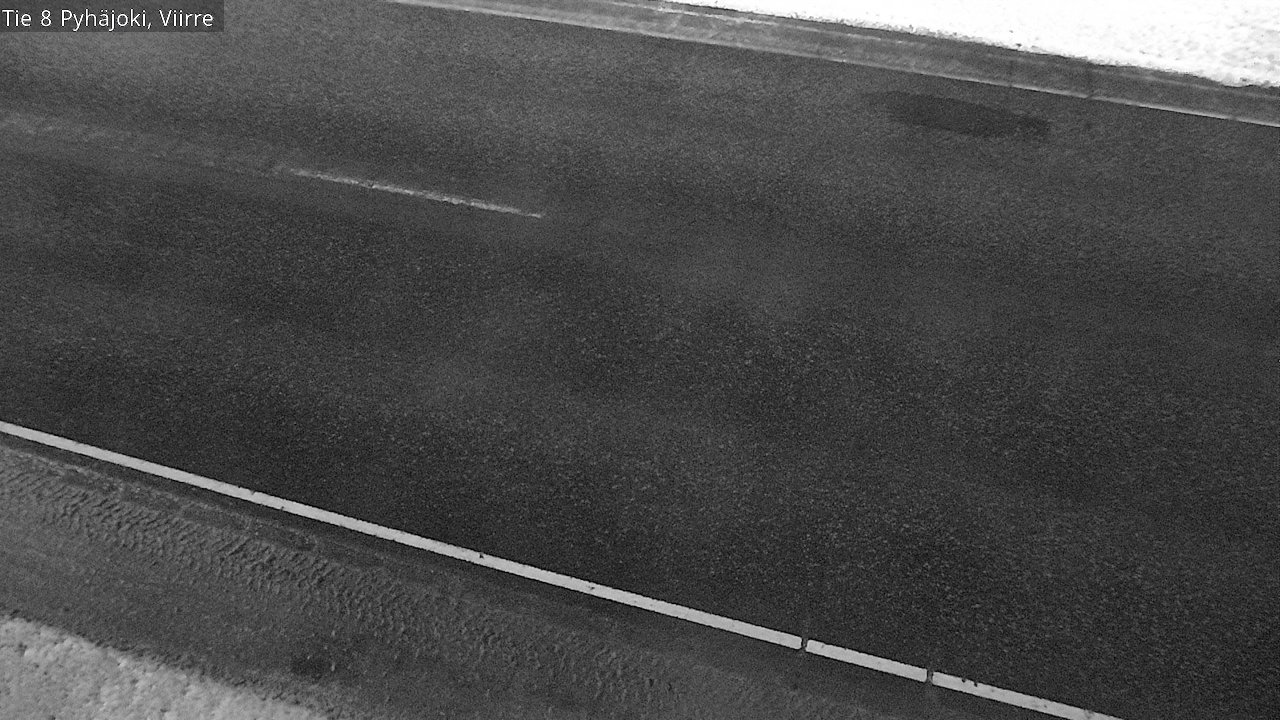 Weather Camera Image Road 8 Pyhäjoki, Viirre, Pyhäjoki, Pohjois-Pohjanmaa
