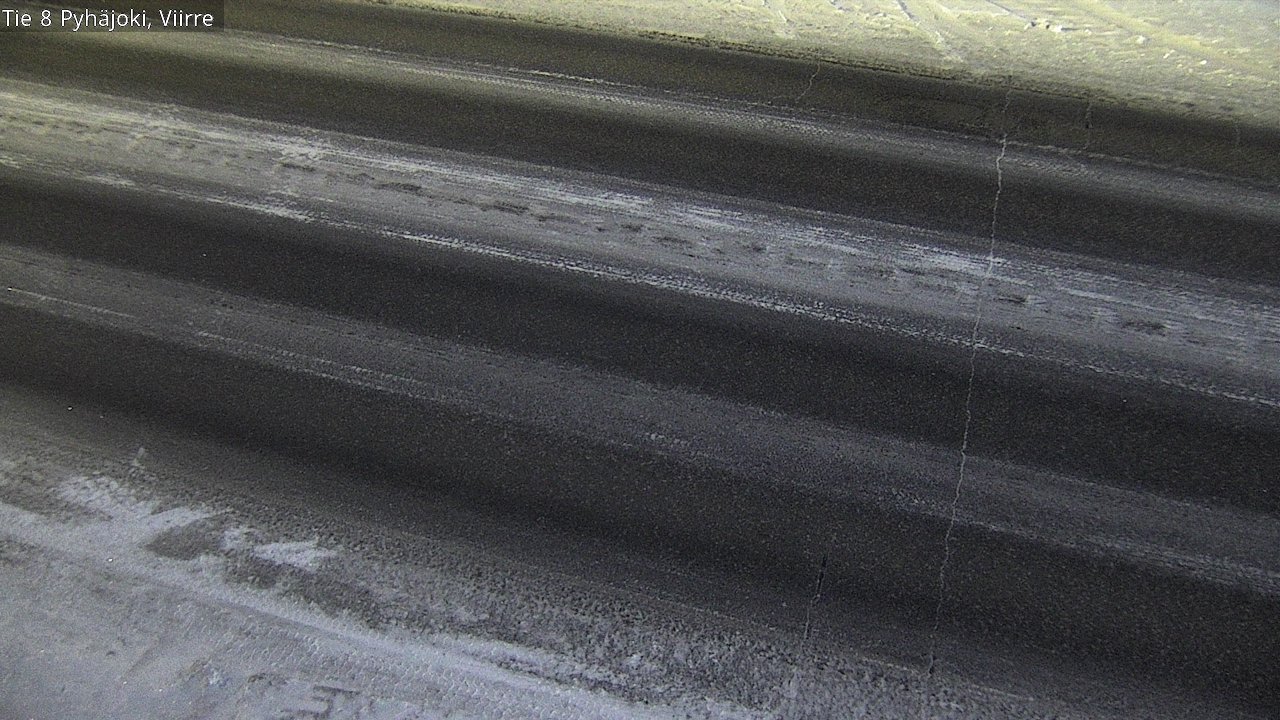 Weather Camera Image Road 8 Pyhäjoki, Viirre, Pyhäjoki, Pohjois-Pohjanmaa