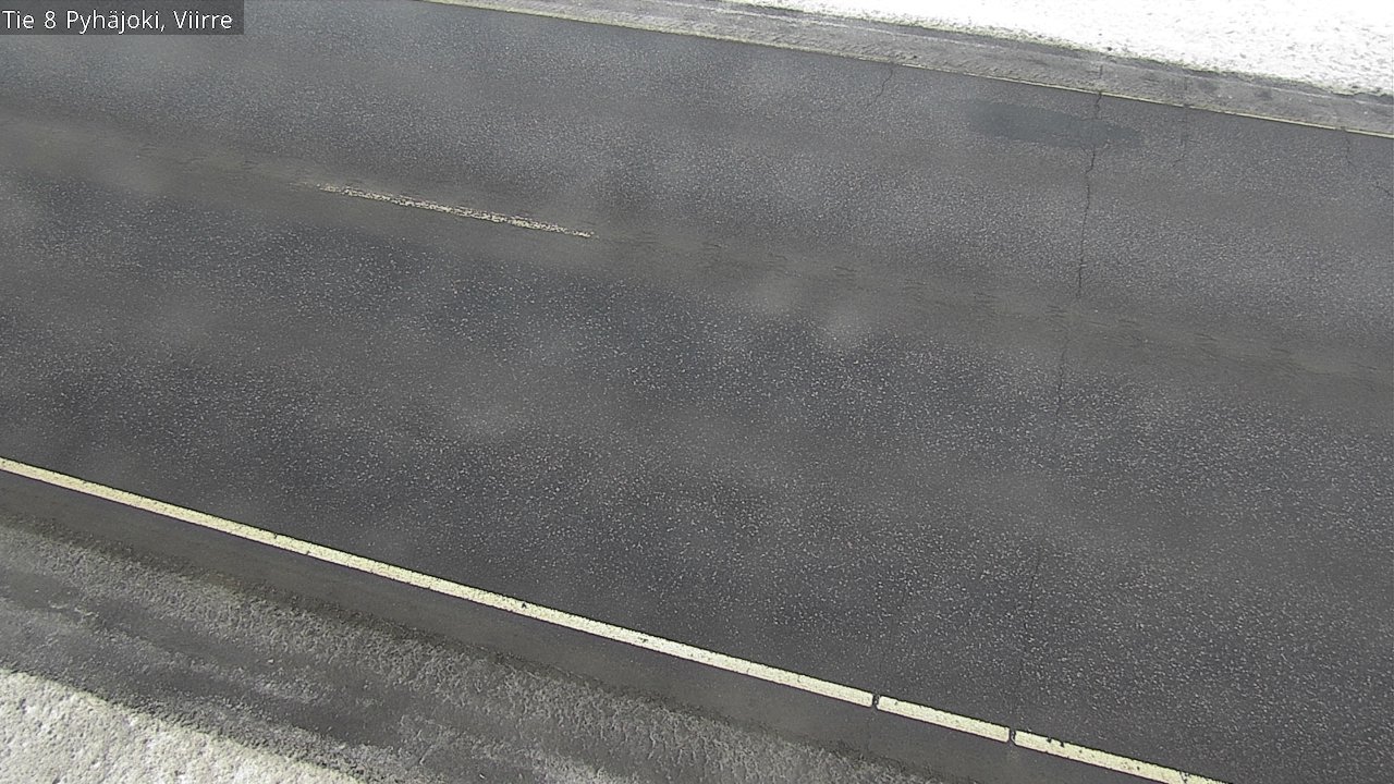 Weather Camera Image Road 8 Pyhäjoki, Viirre, Pyhäjoki, Pohjois-Pohjanmaa