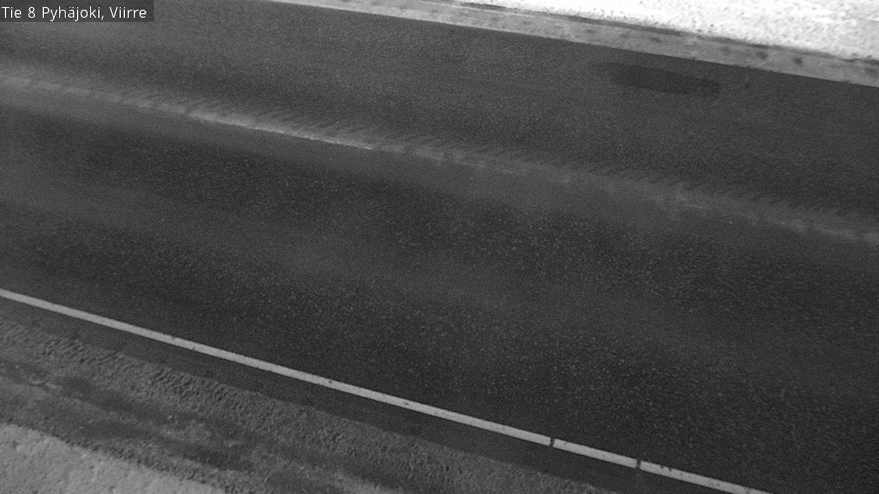 Weather Camera Image Road 8 Pyhäjoki, Viirre, Pyhäjoki, Pohjois-Pohjanmaa