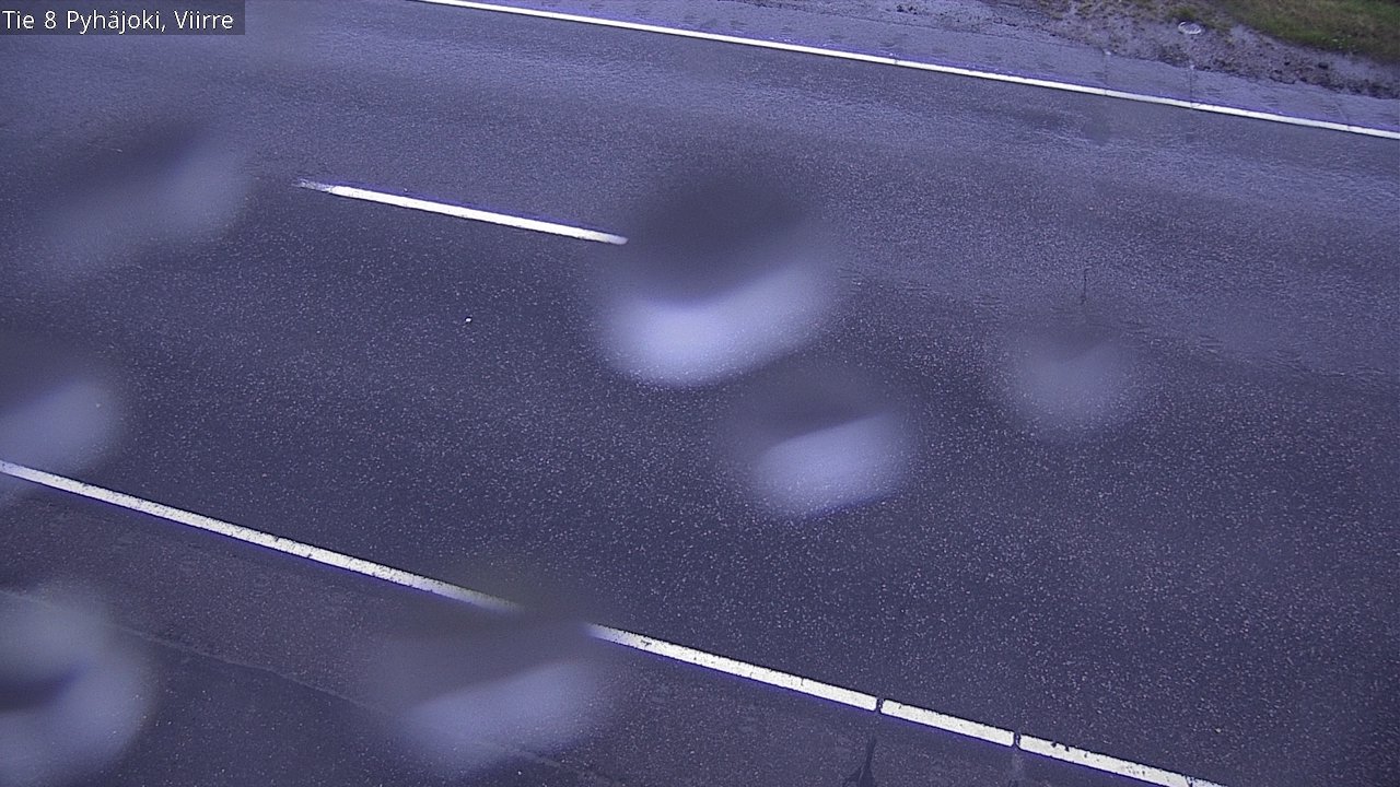 Weather Camera Image Road 8 Pyhäjoki, Viirre, Pyhäjoki, Pohjois-Pohjanmaa