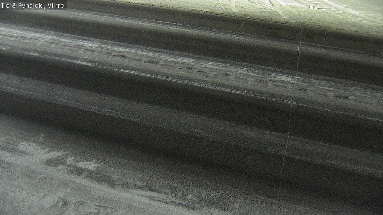 Weather Camera Image Road 8 Pyhäjoki, Viirre, Pyhäjoki, Pohjois-Pohjanmaa