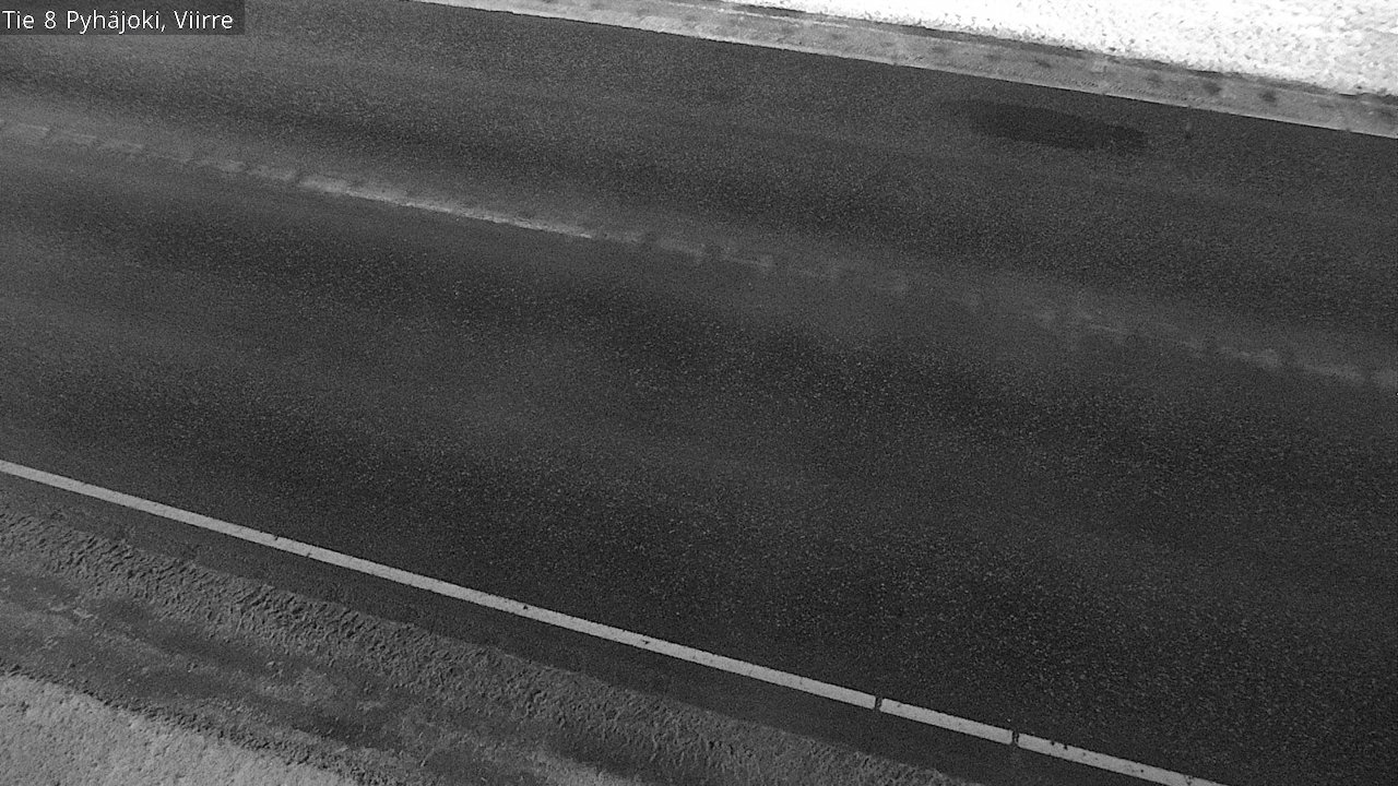 Weather Camera Image Road 8 Pyhäjoki, Viirre, Pyhäjoki, Pohjois-Pohjanmaa