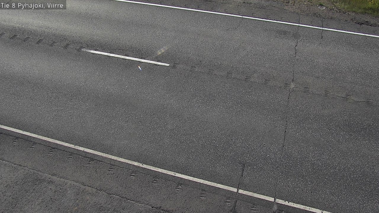 Weather Camera Image Road 8 Pyhäjoki, Viirre, Pyhäjoki, Pohjois-Pohjanmaa
