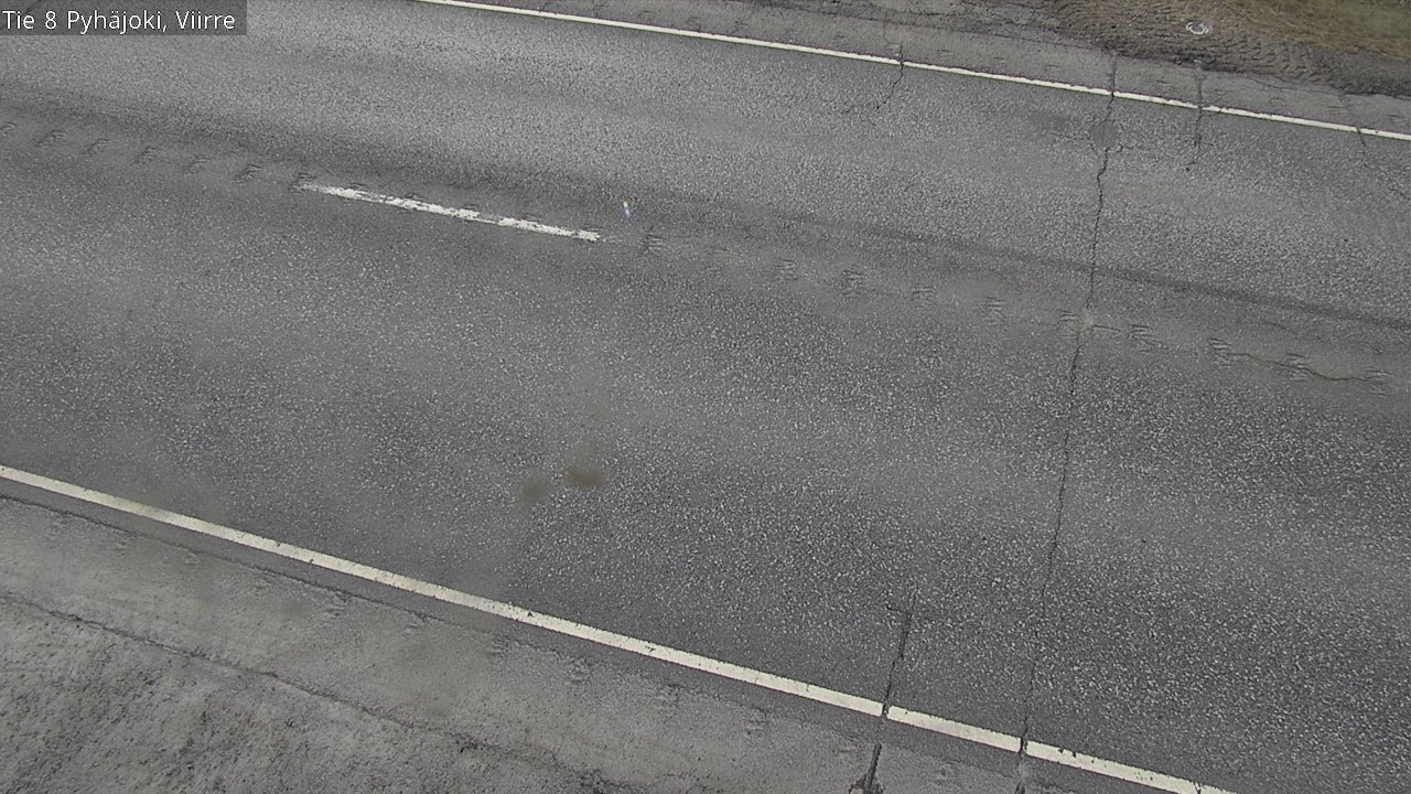 Weather Camera Image Väg 8 Pyhäjoki, Viirre, Pyhäjoki, Pohjois-Pohjanmaa