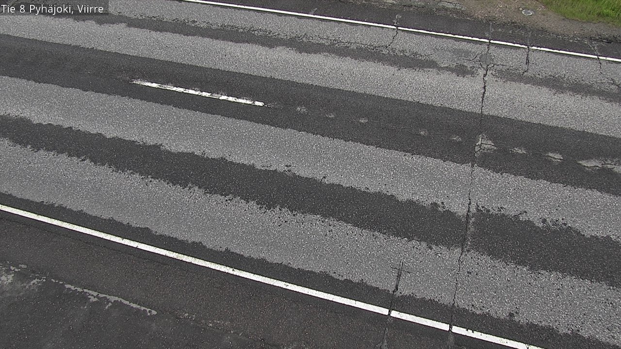 Weather Camera Image Road 8 Pyhäjoki, Viirre, Pyhäjoki, Pohjois-Pohjanmaa