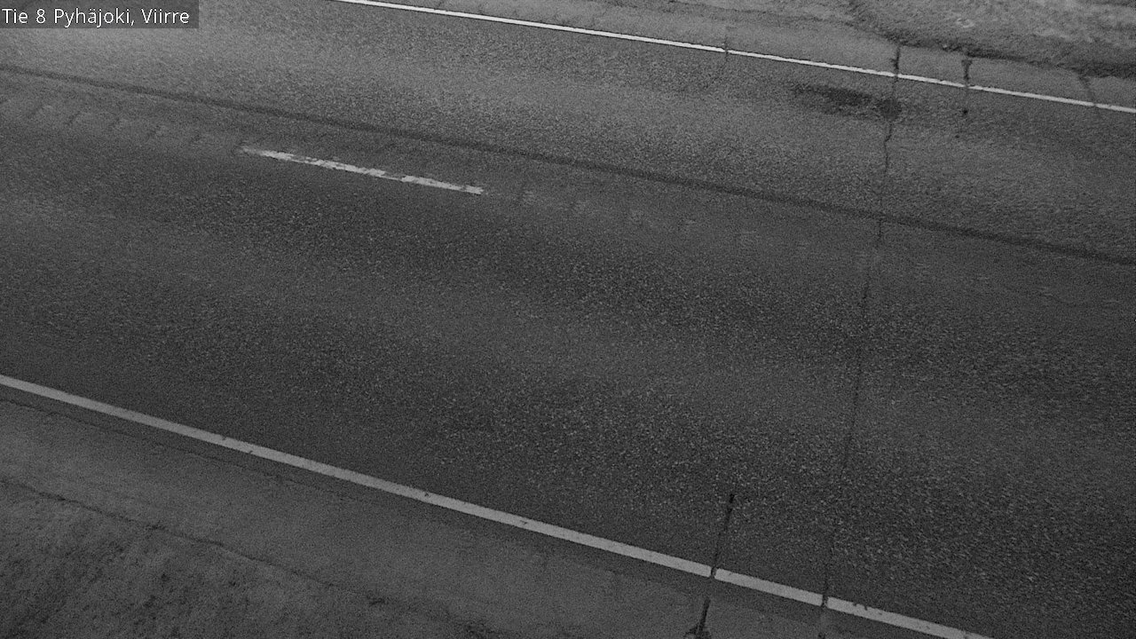 Weather Camera Image Road 8 Pyhäjoki, Viirre, Pyhäjoki, Pohjois-Pohjanmaa