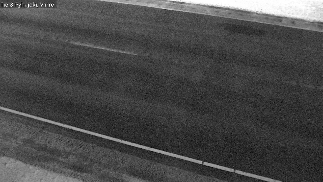 Weather Camera Image Road 8 Pyhäjoki, Viirre, Pyhäjoki, Pohjois-Pohjanmaa