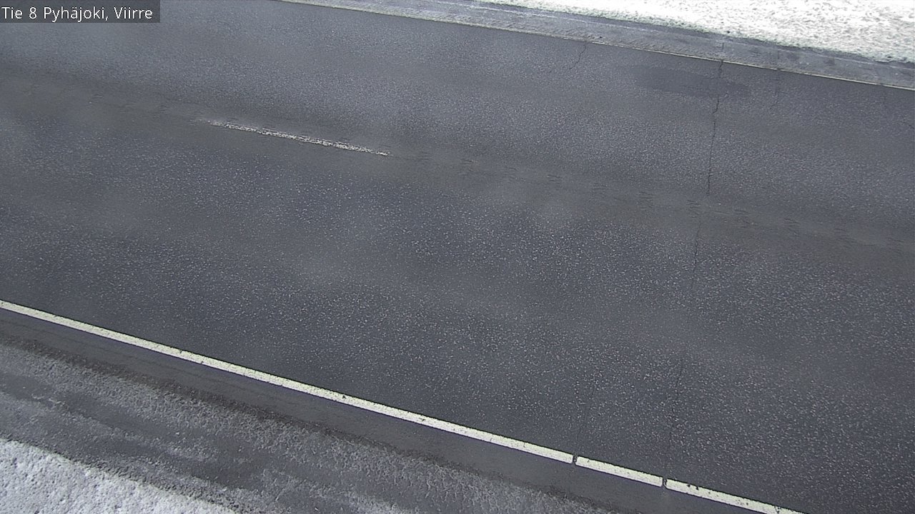 Weather Camera Image Road 8 Pyhäjoki, Viirre, Pyhäjoki, Pohjois-Pohjanmaa
