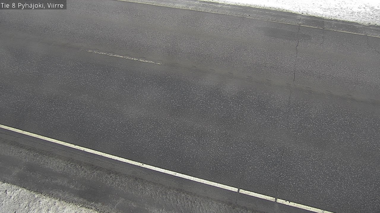Weather Camera Image Väg 8 Pyhäjoki, Viirre, Pyhäjoki, Pohjois-Pohjanmaa
