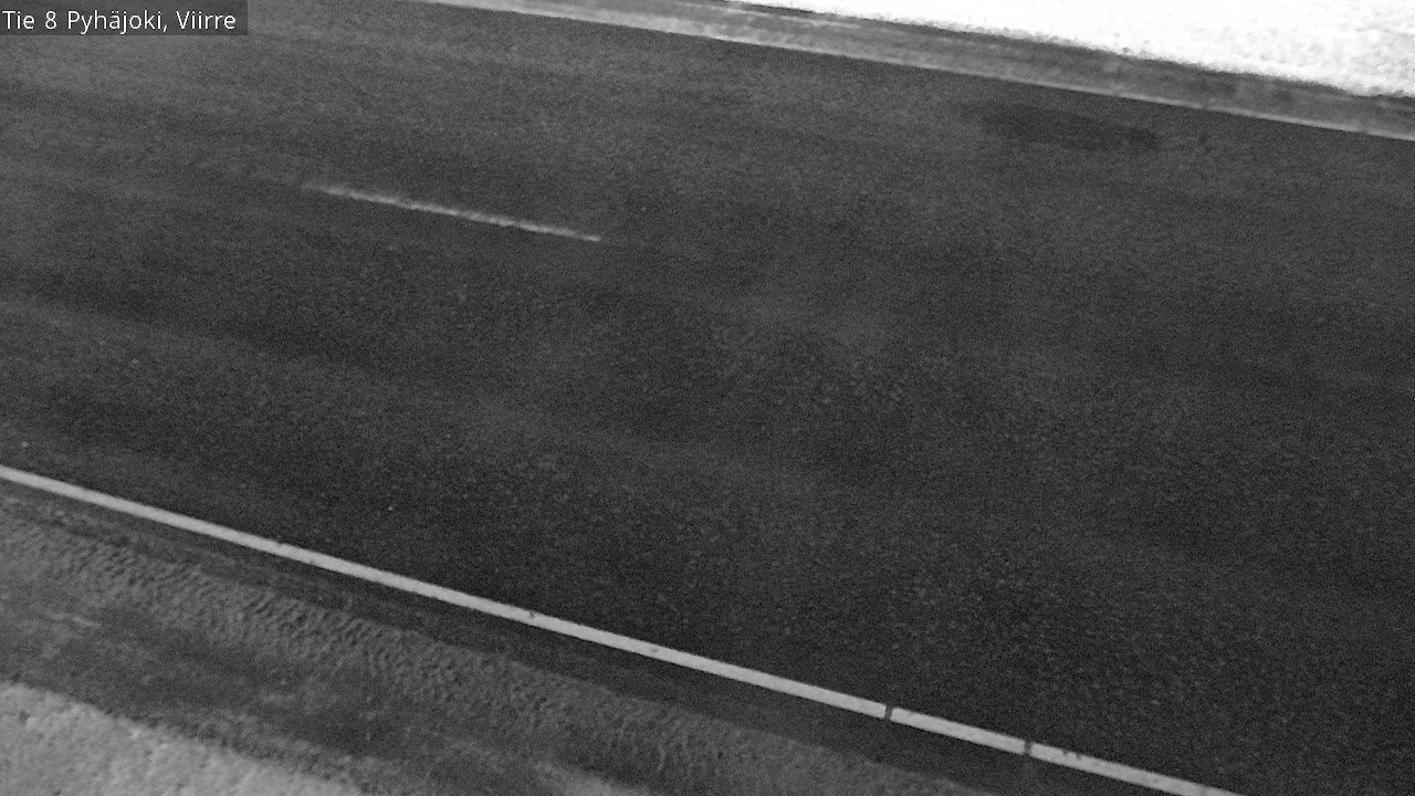 Weather Camera Image Road 8 Pyhäjoki, Viirre, Pyhäjoki, Pohjois-Pohjanmaa