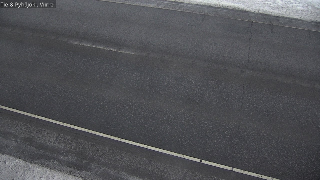 Weather Camera Image Road 8 Pyhäjoki, Viirre, Pyhäjoki, Pohjois-Pohjanmaa