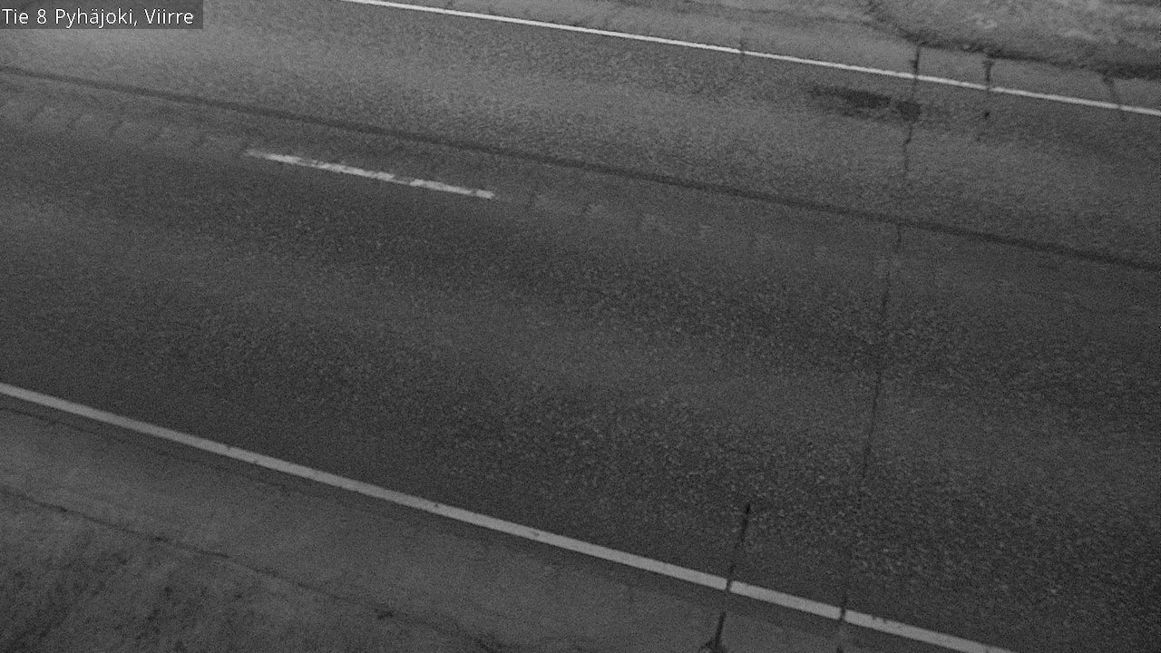 Weather Camera Image Väg 8 Pyhäjoki, Viirre, Pyhäjoki, Pohjois-Pohjanmaa