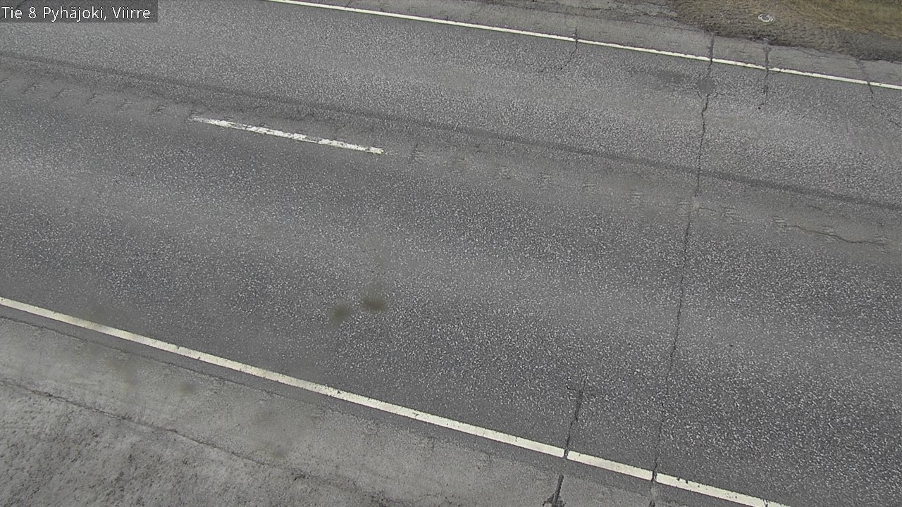 Weather Camera Image Väg 8 Pyhäjoki, Viirre, Pyhäjoki, Pohjois-Pohjanmaa