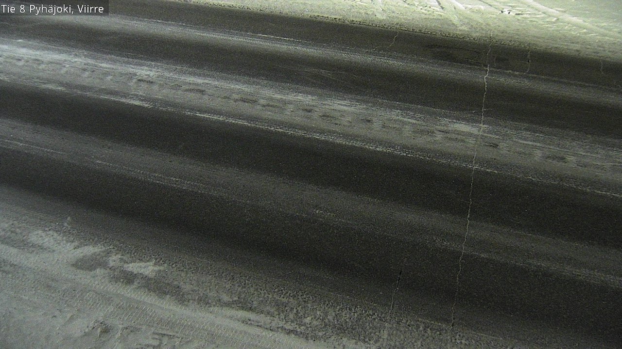 Weather Camera Image Road 8 Pyhäjoki, Viirre, Pyhäjoki, Pohjois-Pohjanmaa