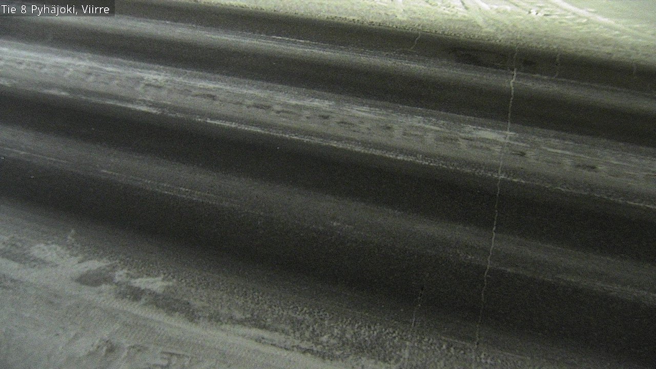 Weather Camera Image Road 8 Pyhäjoki, Viirre, Pyhäjoki, Pohjois-Pohjanmaa