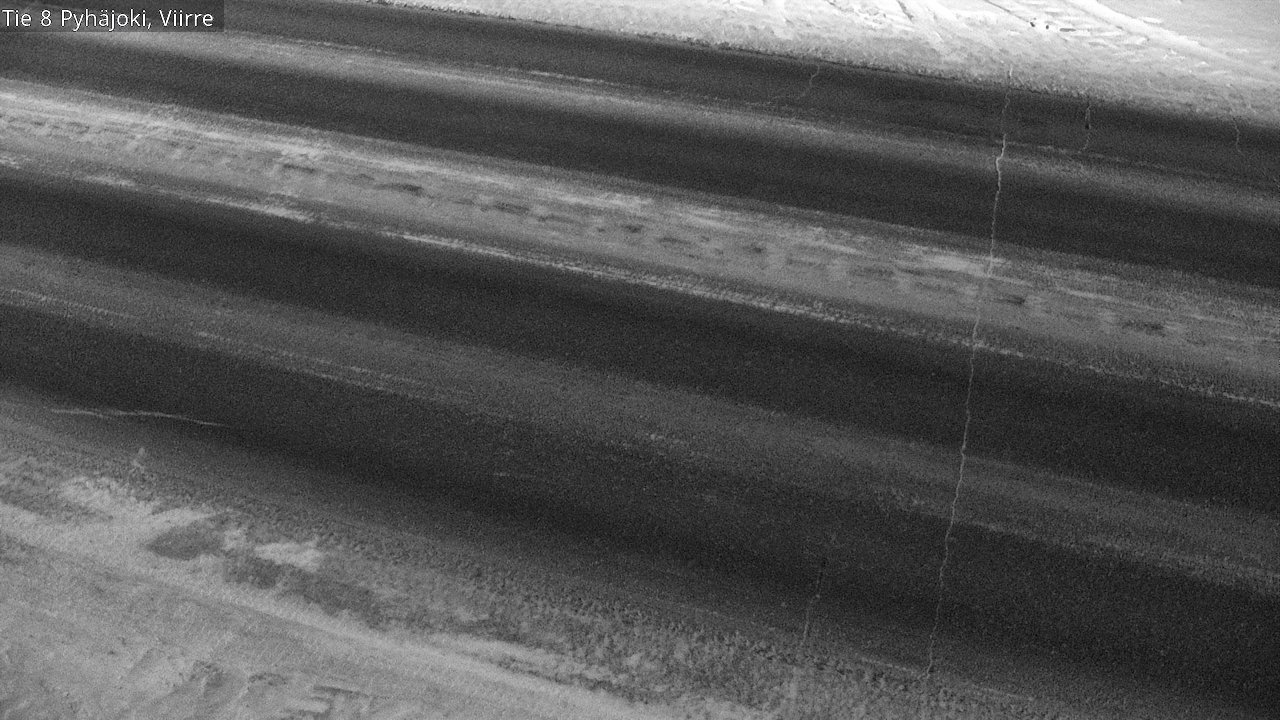 Weather Camera Image Väg 8 Pyhäjoki, Viirre, Pyhäjoki, Pohjois-Pohjanmaa