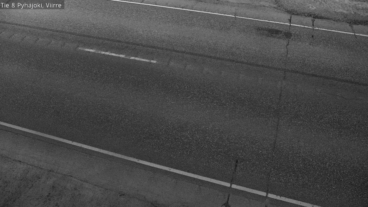 Weather Camera Image Väg 8 Pyhäjoki, Viirre, Pyhäjoki, Pohjois-Pohjanmaa