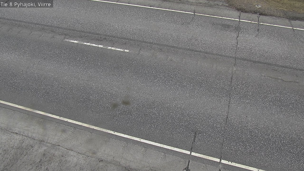 Weather Camera Image Väg 8 Pyhäjoki, Viirre, Pyhäjoki, Pohjois-Pohjanmaa