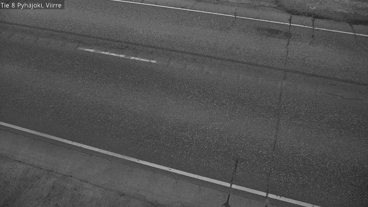 Weather Camera Image Väg 8 Pyhäjoki, Viirre, Pyhäjoki, Pohjois-Pohjanmaa