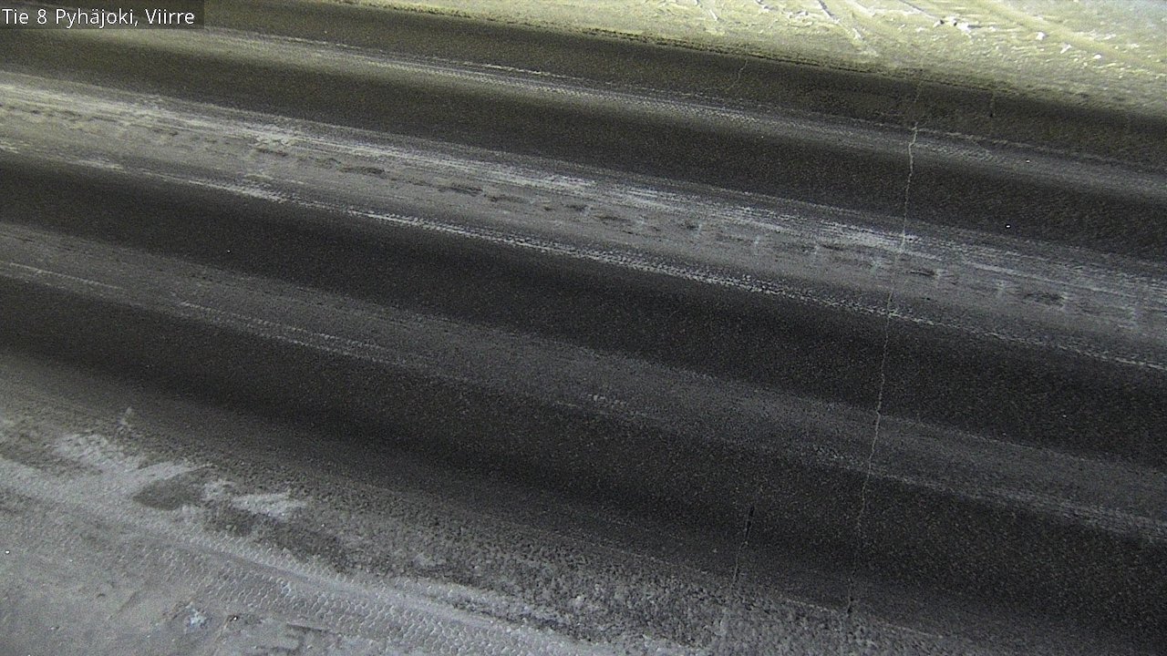 Weather Camera Image Road 8 Pyhäjoki, Viirre, Pyhäjoki, Pohjois-Pohjanmaa